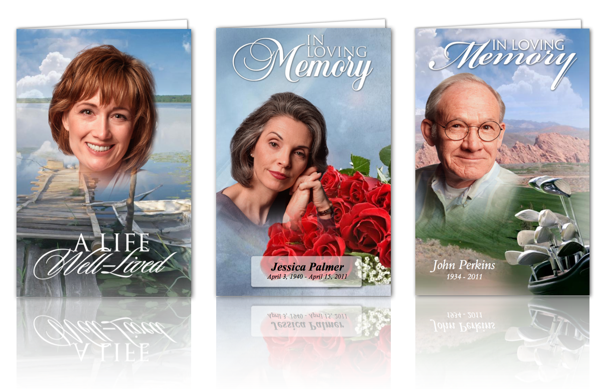 Funeral cards  Funeral Program Cards With Memorial Cards For Funeral Template Free