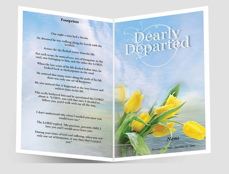 Custom Funeral Poems