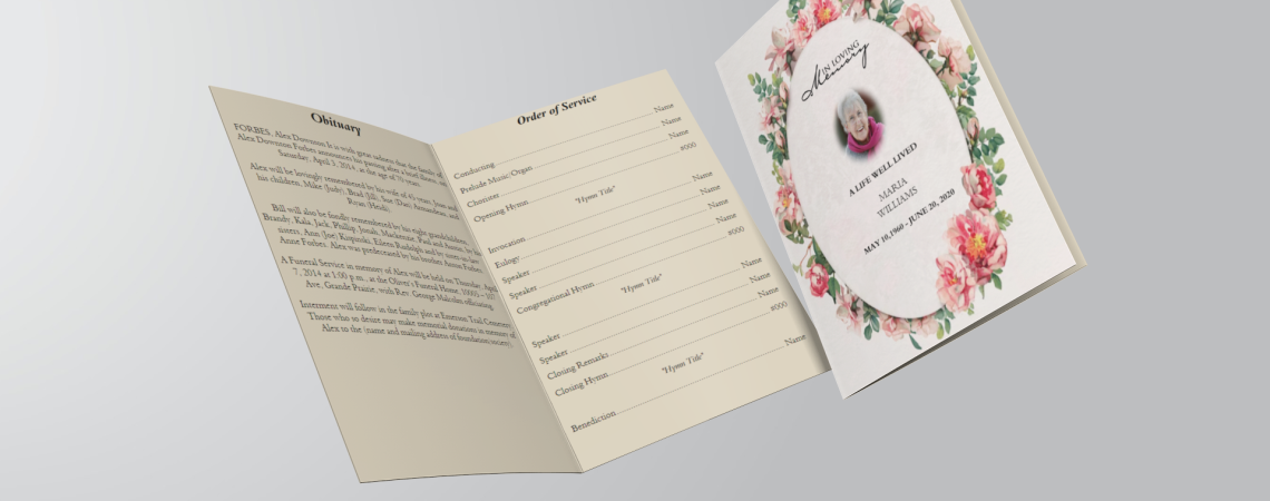Tips for Creating a Funeral Program