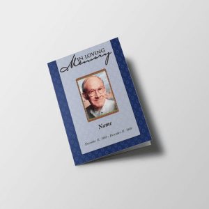Funeral Program ( 8.5 x 5.5 )