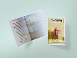 Four Page Funeral Programs