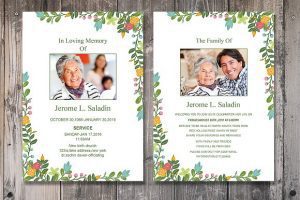 Free Funeral Invitations Templates