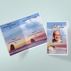 Time Bygone Funeral Template