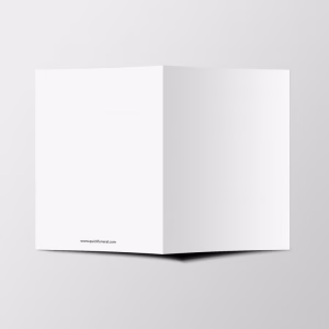 Blank Tabloid Funeral Program