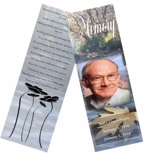 Vindication Bookmarks Template