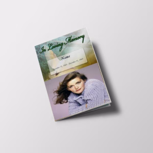 Lovely Dove Funeral Template