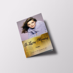 Dove Forest Funeral Template