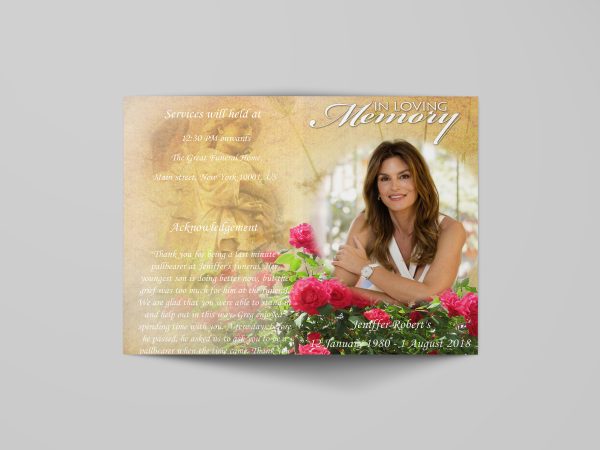 women-special-funeral-program-template-cover