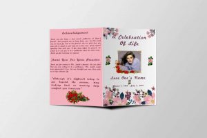 Unlimited Printable Funeral Programs