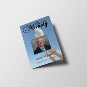 Funeral Program (8.5 x 11) 8 Page