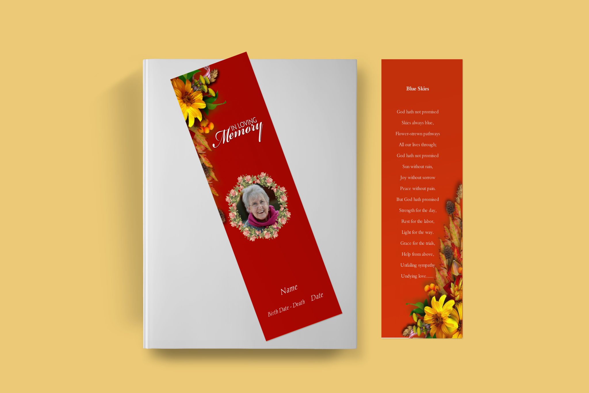 semi-red-funeral-bookmark-template-quickfuneral-llc