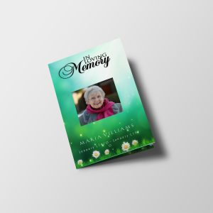 Holy Call Funeral Program Template