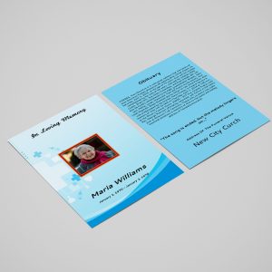 Medical Special Funeral Flyer Template
