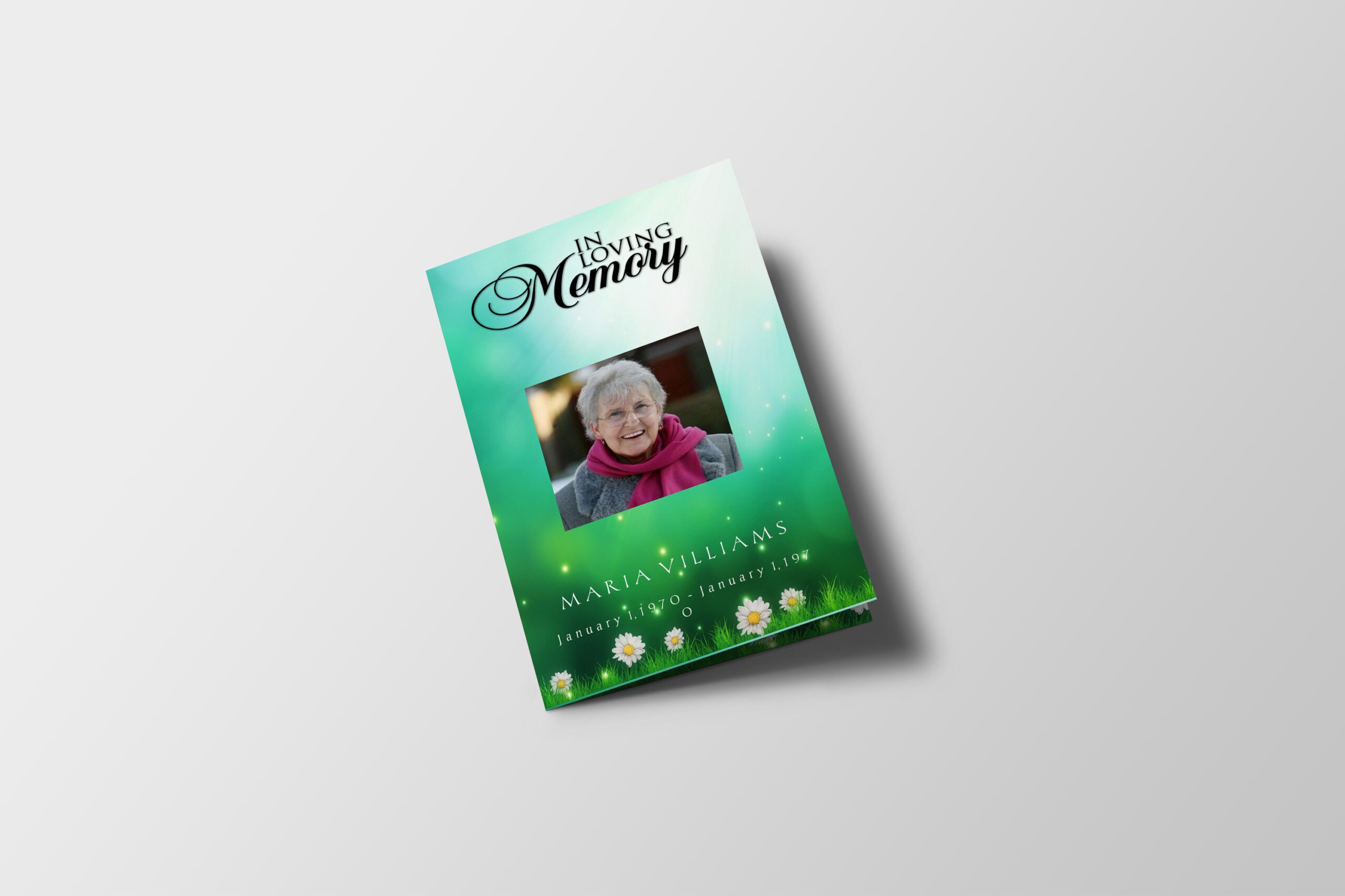 Example Of An Obituary Template