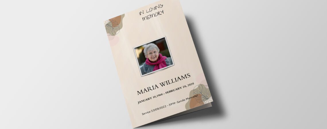 Memorial Book For Funeral