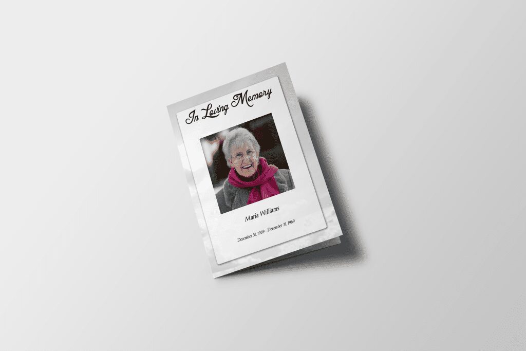 Free Funeral Program Templates: Honoring Lives and Memories