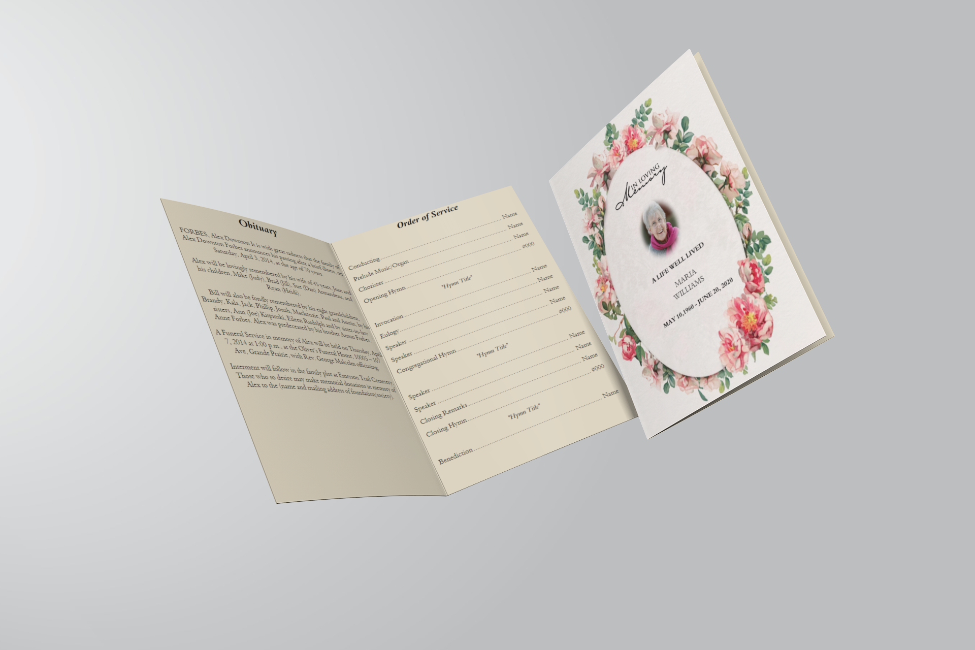 Creating the Perfect Funeral Program Template