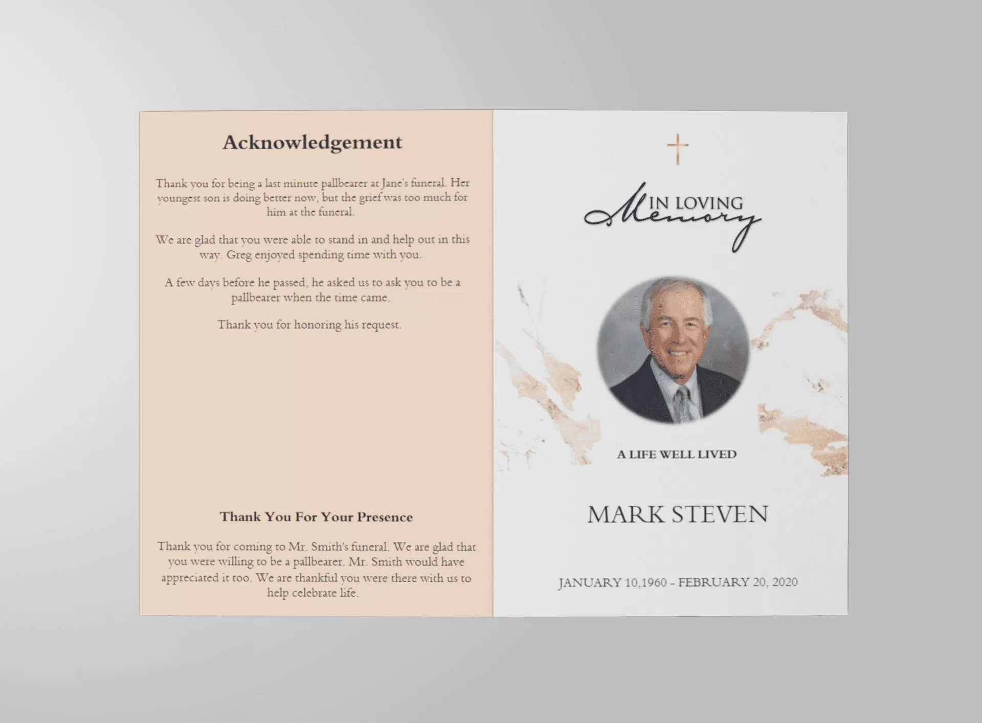 How to Create a Personalized Obituary Program That Truly Honors a Life