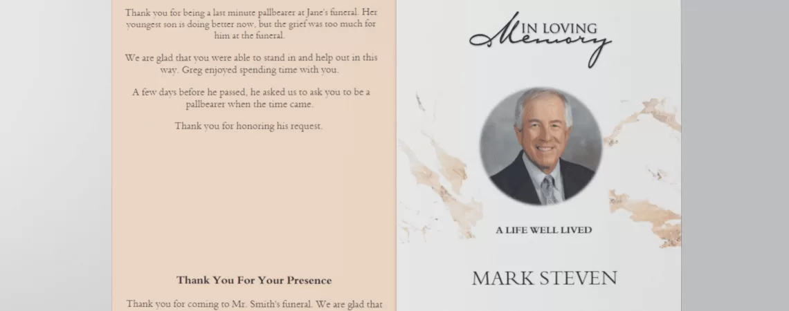 Memorial Service at Home Ideas
