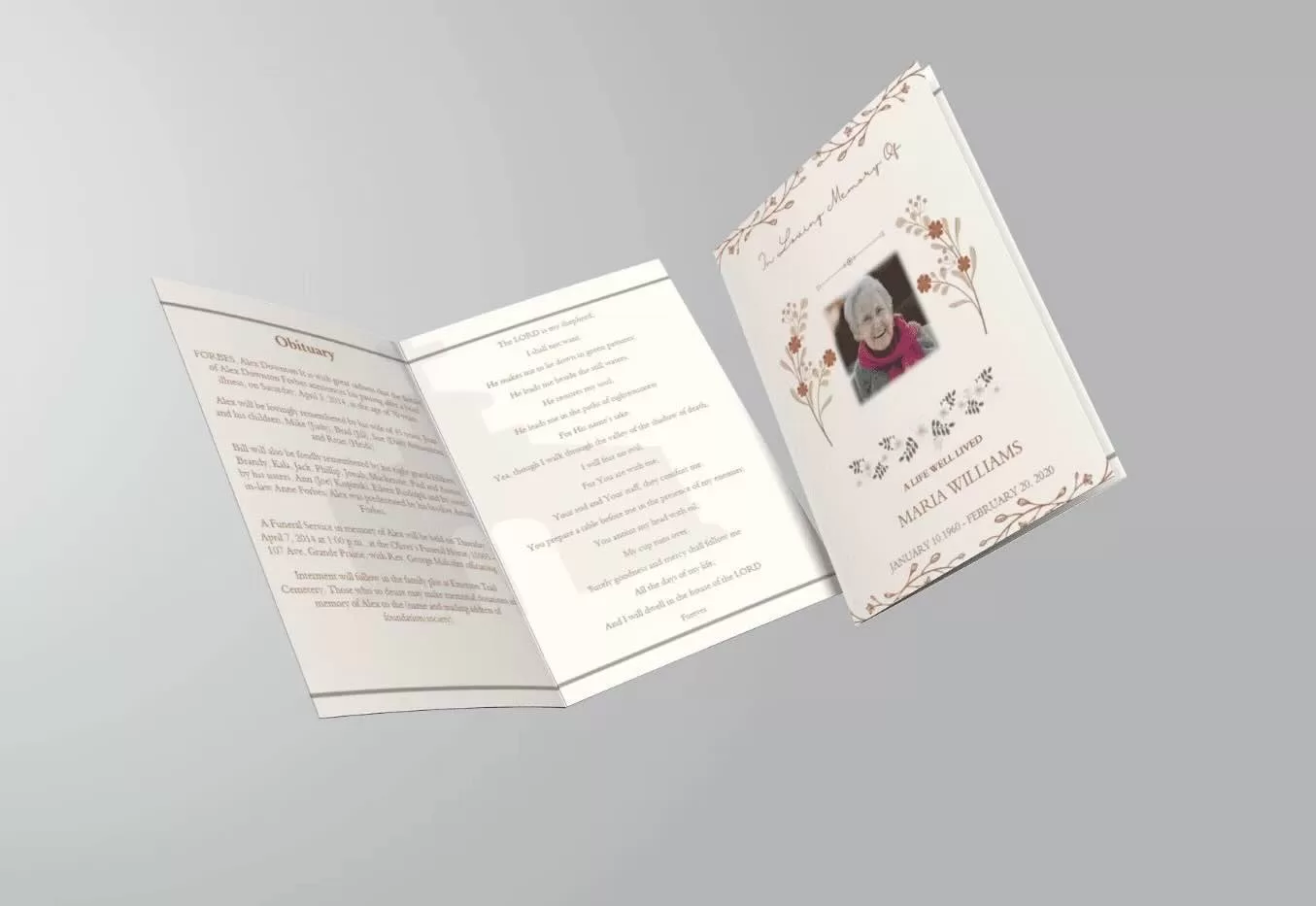 Obituary Examples – Tips, Examples, and Free Templates