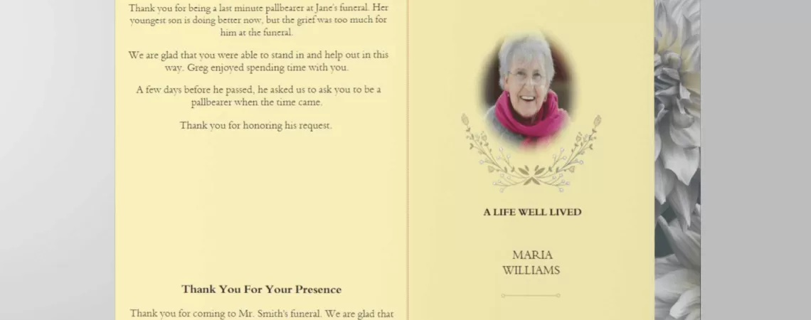 Obituary Template – Tips, Examples, and Free Templates