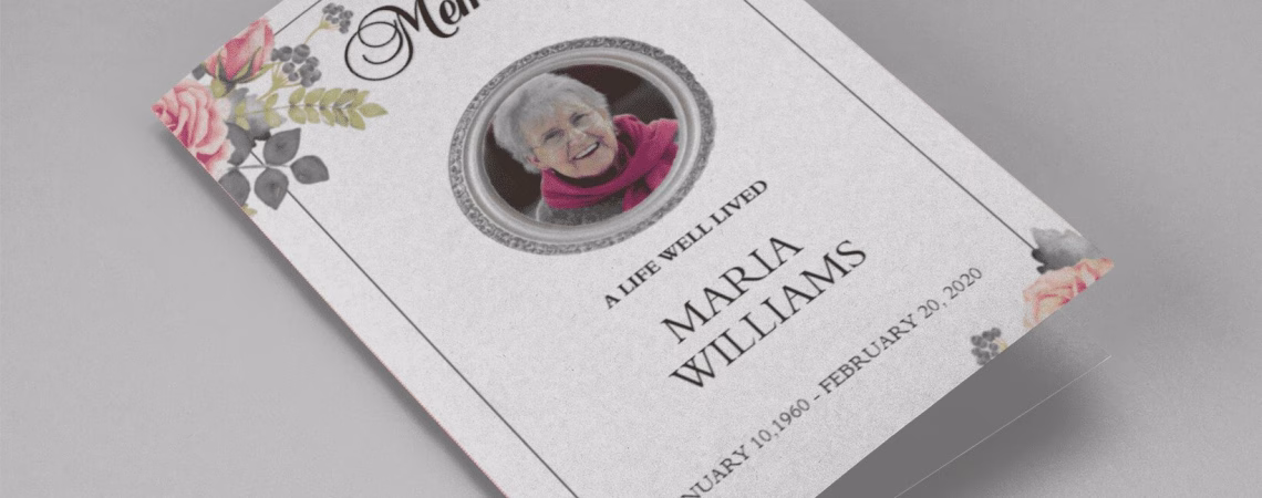 Top Free Funeral Program Templates for Every Service Style